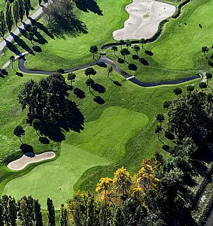 Aereal view of Golf Club di Lignano